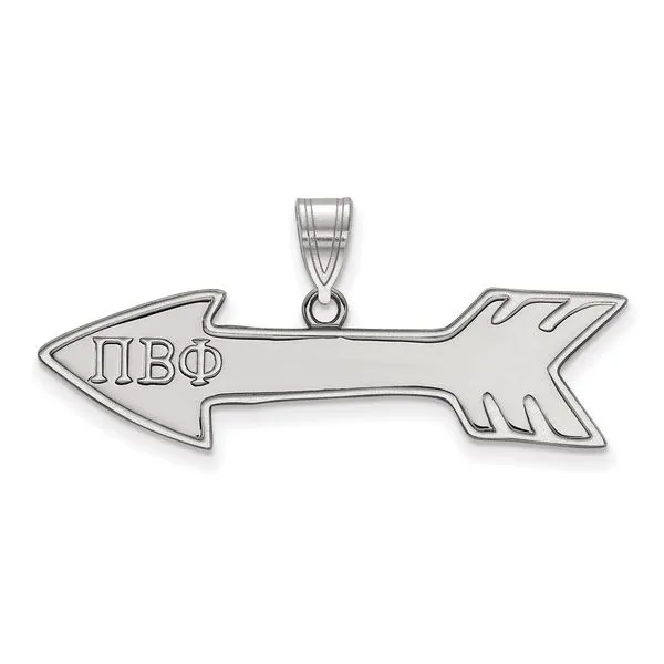 Sorority Life Rhod-pltd Pi Beta Phi Pendant