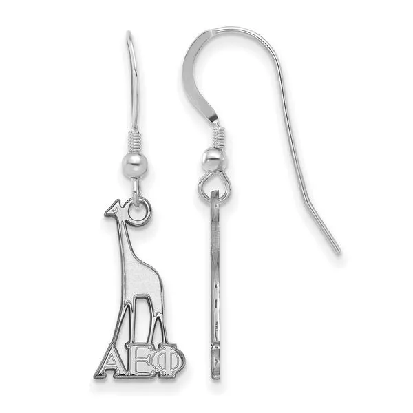 Sorority Life Alpha Epsilon Phi Earrings