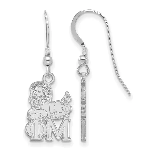 Sorority Life Phi Mu Earrings