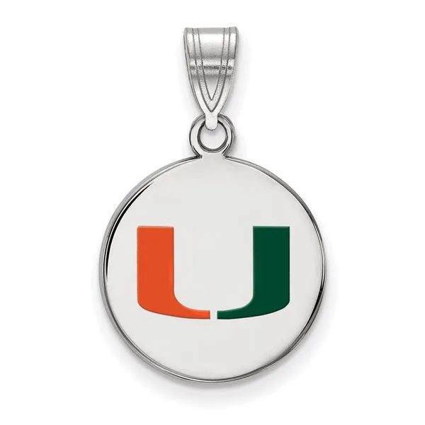 Collegiate University of Miami Pendant