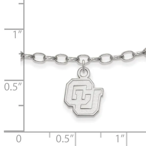 Collegiate University of Colorado Anklet