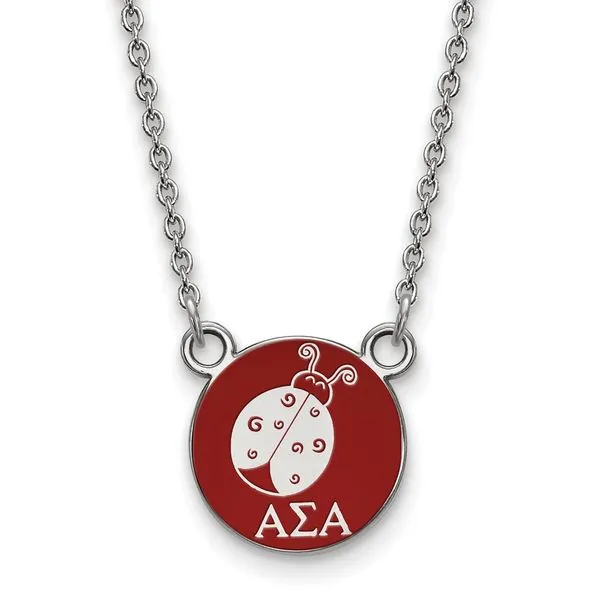 Sorority Life Alpha Sigma Alpha Necklace