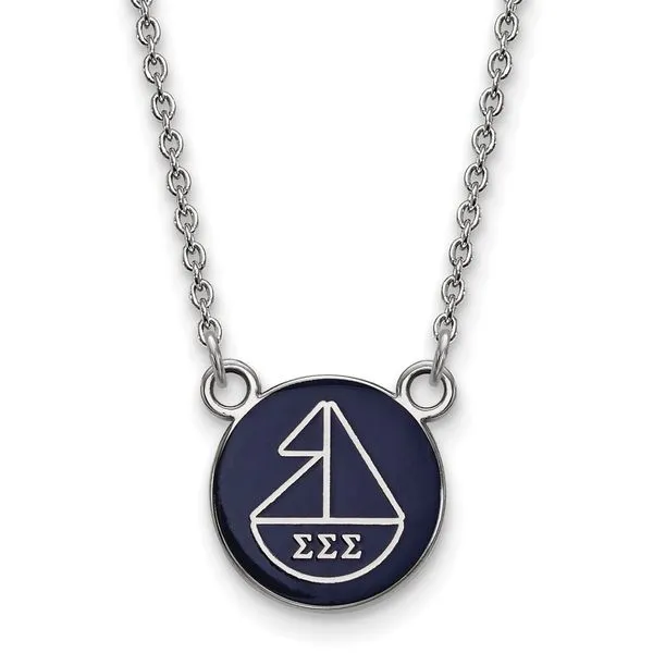 Sorority Life Sigma Sigma Sigma Necklace