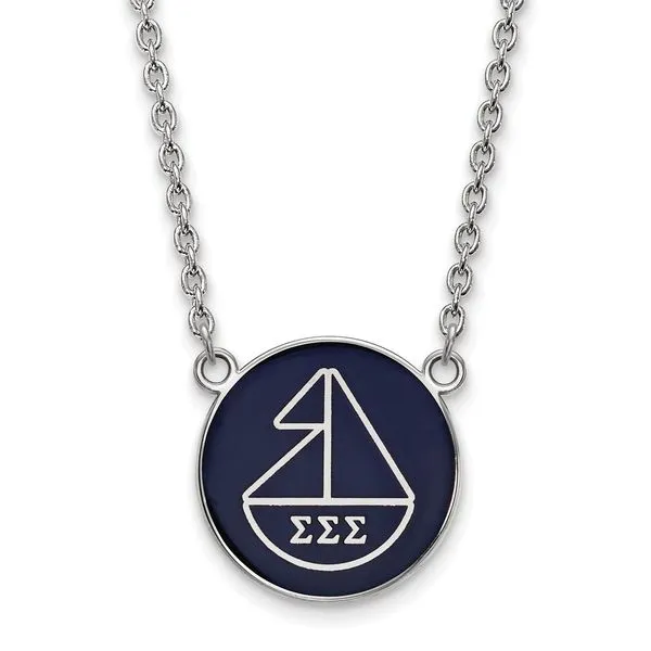 Sorority Life Sigma Sigma Sigma Necklace