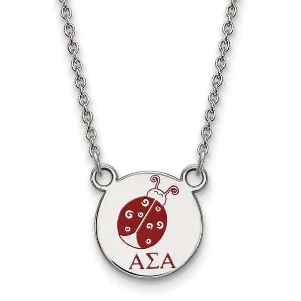 Sorority Life Alpha Sigma Alpha Necklace