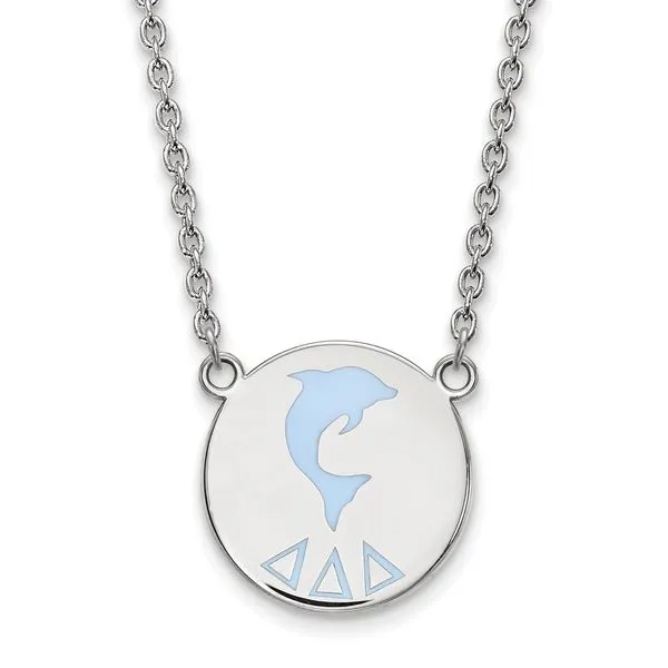 Sorority Life Delta Delta Delta Necklace