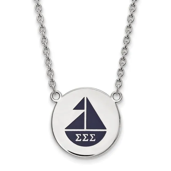Sorority Life Sigma Sigma Sigma Necklace
