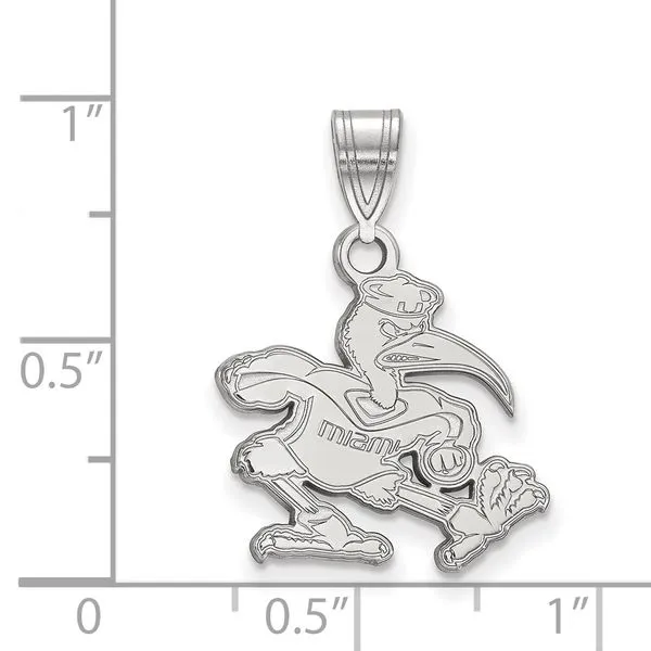 Collegiate University of Miami Pendant