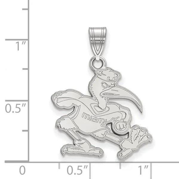 Collegiate University of Miami Pendant