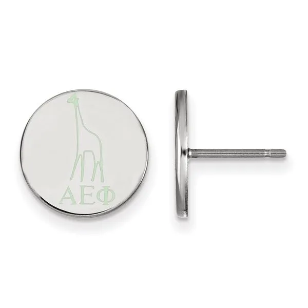 Sorority Life Alpha Epsilon Phi Earrings