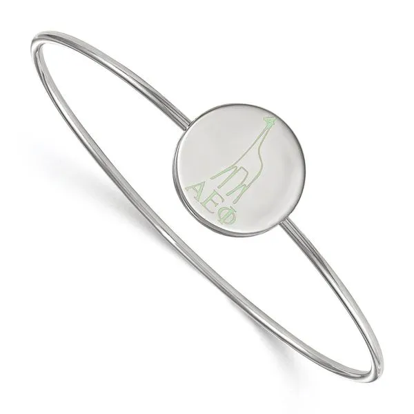 Sorority Life Alpha Epsilon Phi Bangle