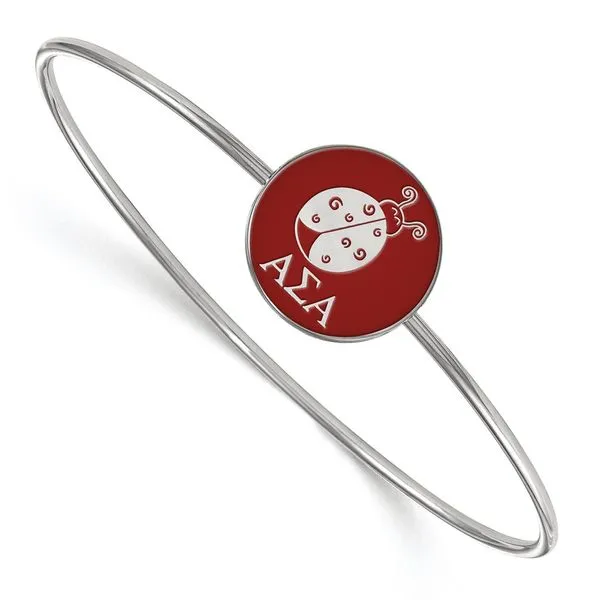 Sorority Life Alpha Sigma Alpha Bangle