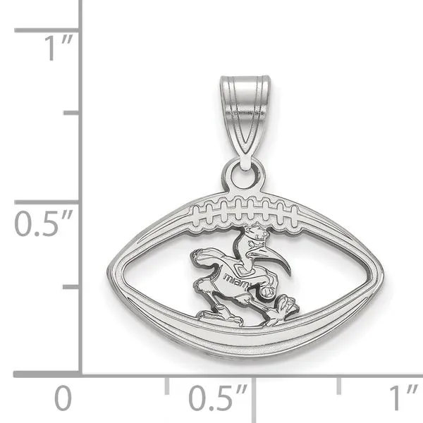 Collegiate University of Miami Pendant
