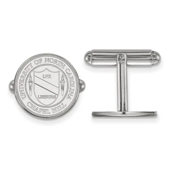 Collegiate University of North Carolina Crest Cuff Links