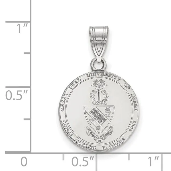 Collegiate University of Miami Pendant