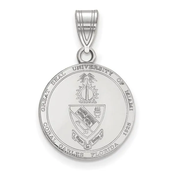 Collegiate University of Miami Pendant