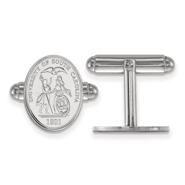 Collegiate University of South Carolina Crest Cuff Links