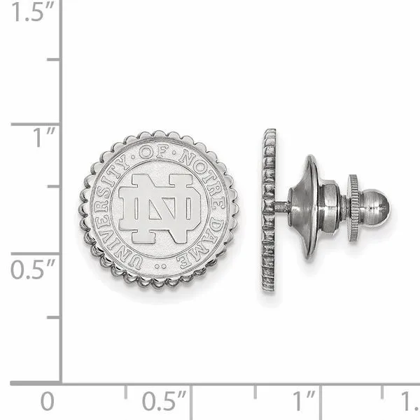 Collegiate University of Notre Dame Lapel Pin