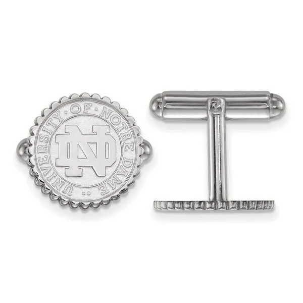 Collegiate University of Notre Dame Crest Cuff Links