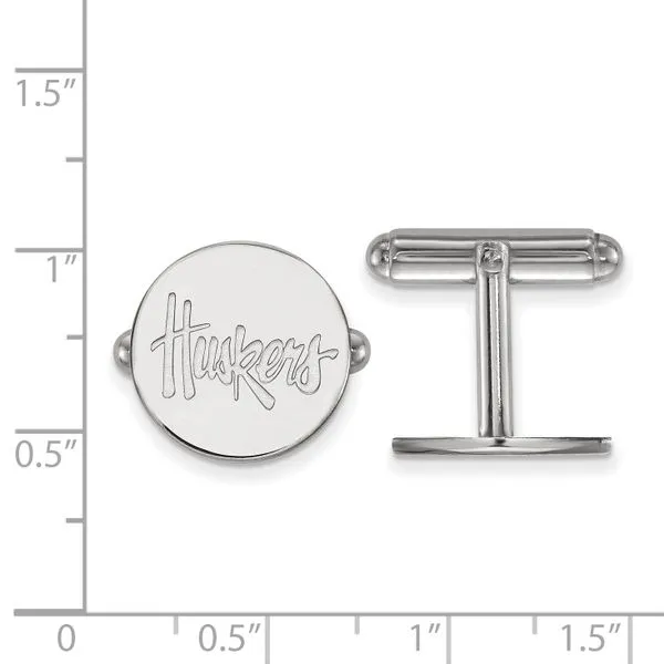 Collegiate University of Nebraska Cuff Links