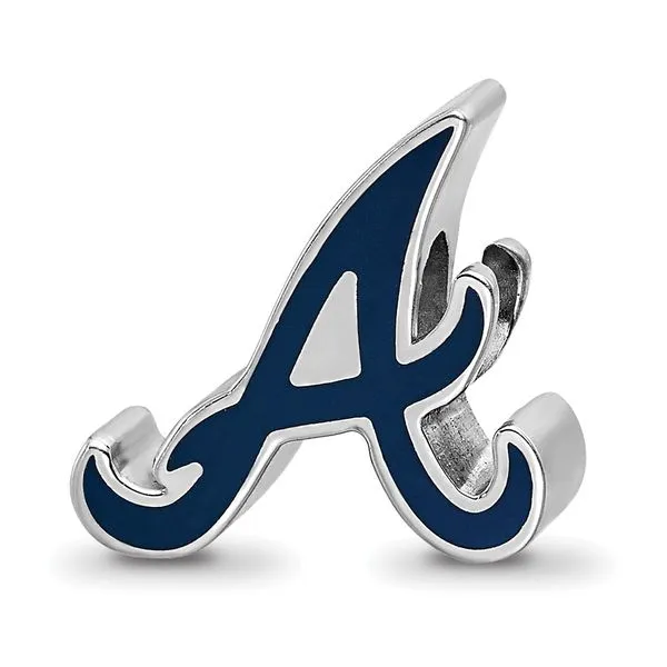 MLB Atlanta Braves Enameled Bead