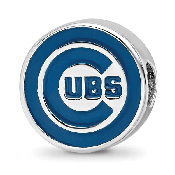 MLB Chicago Cubs Enameled Bead