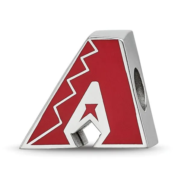 MLB Ariz. Diamondbacks Enamel Bead