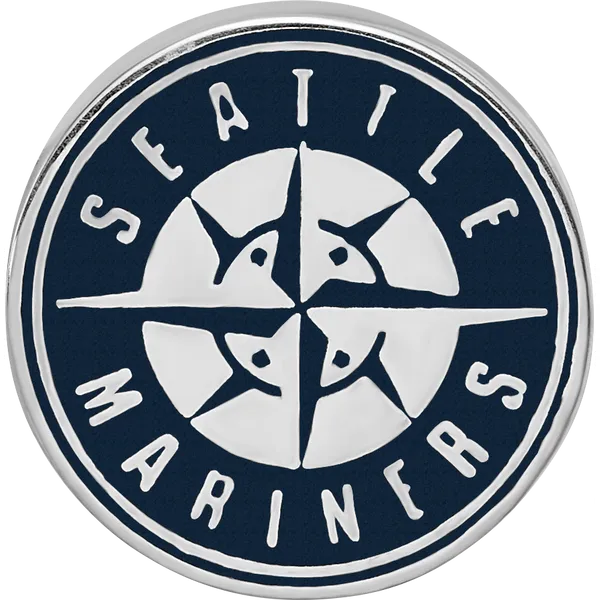 MLB Seattle Mariners Enameled Bead