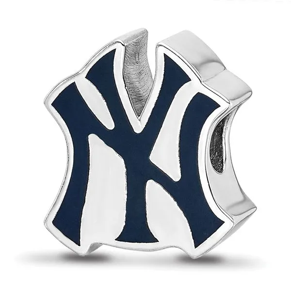 MLB New York Yankees Enamel Bead