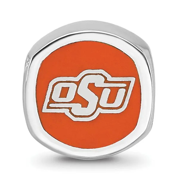 Collegiate Oklahoma State Bracelet Bead