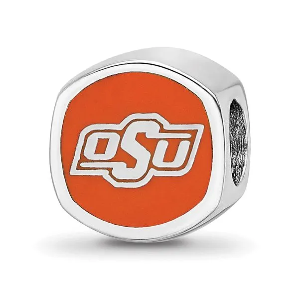 Collegiate Oklahoma State Bracelet Bead