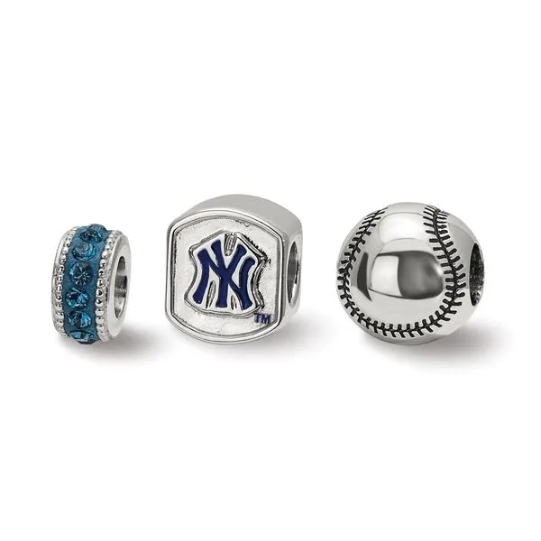 MLB NEW YORK YANKE3 BEAD SET