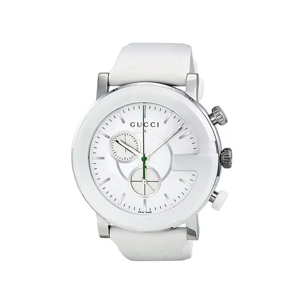 All white gucci watch Clearance
