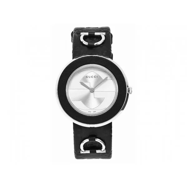 Gucci Gucci Ladies U Play Watch Black Leather Strap Ya129409 Diamonds Direct St Petersburg Fl