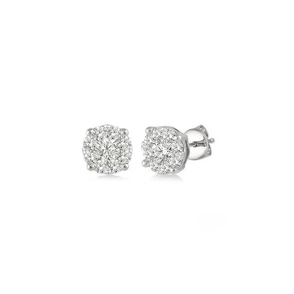 Sunbright SUNBRIGHT DIAMOND EARRINGS 91753FVERWG Diamonds Direct St. Petersburg, FL