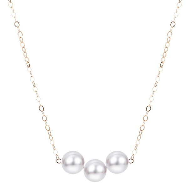 14K White Gold Add-A-Pearl Necklace Ace Of Diamonds Mount Pleasant, MI