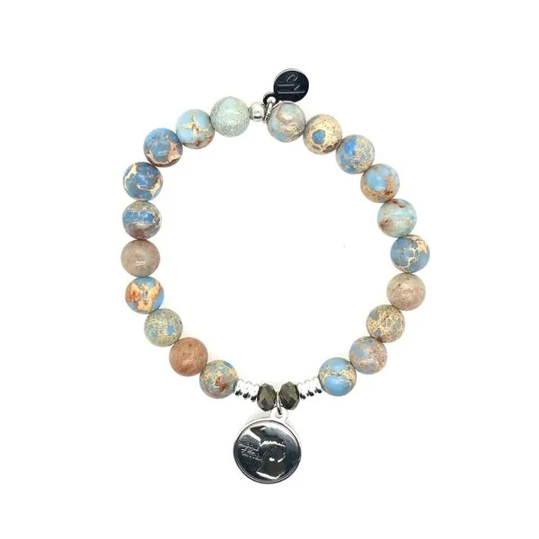 Sterling bracelets with natural stones Ace Of Diamonds Mount Pleasant, MI