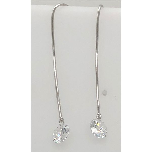 Sterling Silver with Platinum Overlay Rings, Earrings and Necklaces Image 2 Ace Of Diamonds Mount Pleasant, MI