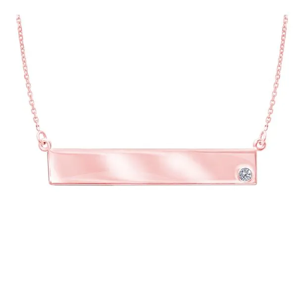 engraveable jewelry like bar necklaces and heads similar item image