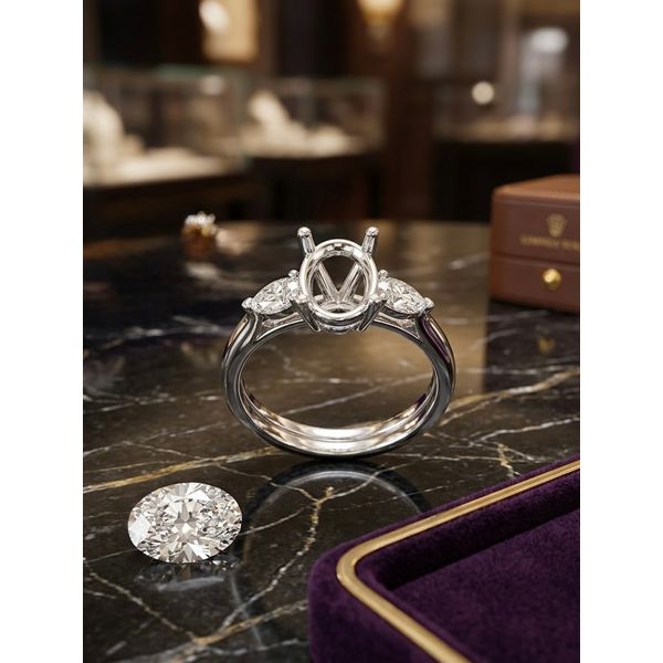 Diamond Engagement Ring Adler's Diamonds Saint Louis, MO