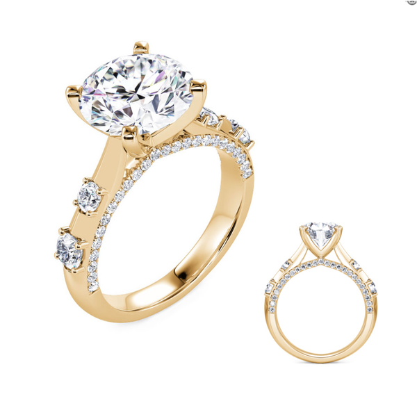 Diamond Engagement Ring Image 2 Adler's Diamonds Saint Louis, MO