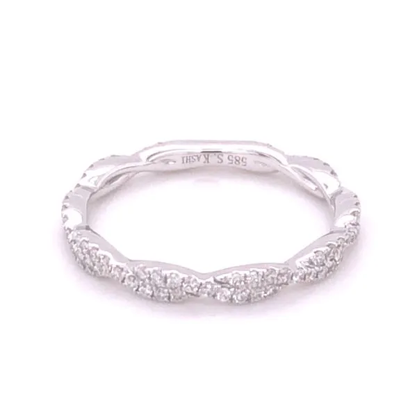 Women's Diamond Wedding Band Image 2 Adler's Diamonds Saint Louis, MO