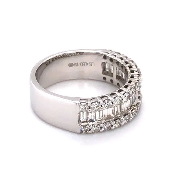 Women's Diamond Wedding Band Image 3 Adler's Diamonds Saint Louis, MO