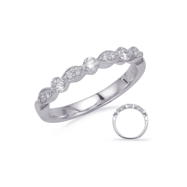 Women's Diamond Wedding Band Image 2 Adler's Diamonds Saint Louis, MO