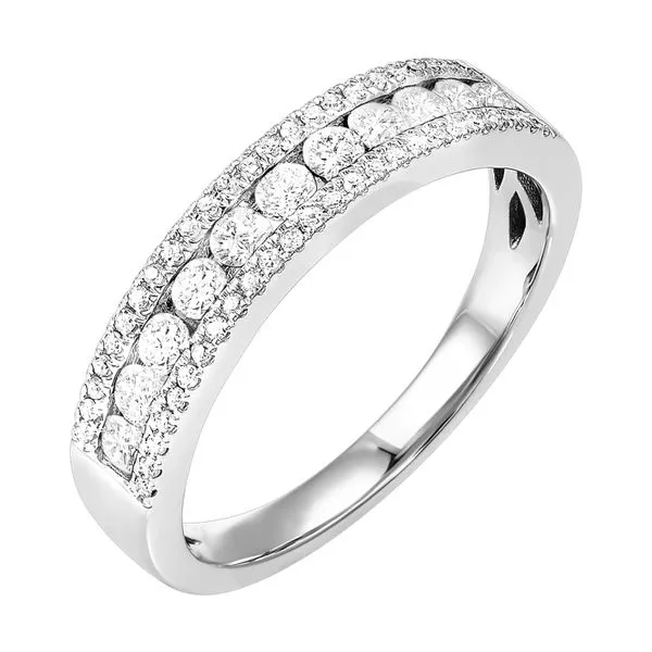 Womens Diamond Wedding Band
