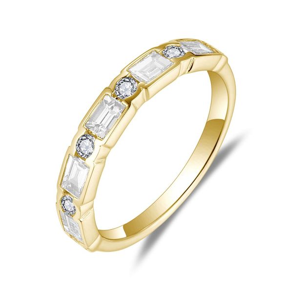Women's Diamond Wedding Band Image 2 Adler's Diamonds Saint Louis, MO