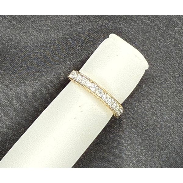 Women's Diamond Wedding Band Image 2 Adler's Diamonds Saint Louis, MO
