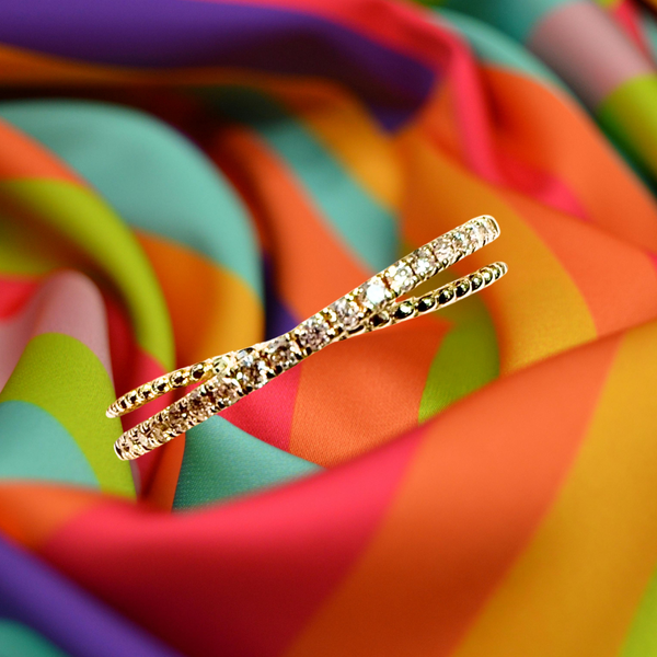 Women's Diamond Wedding Band Image 2 Adler's Diamonds Saint Louis, MO