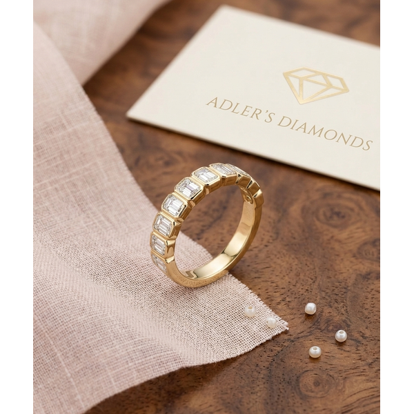 Women's Diamond Wedding Band Image 2 Adler's Diamonds Saint Louis, MO
