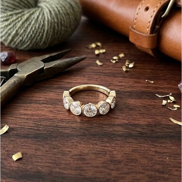 Women's Diamond Wedding Band Image 2 Adler's Diamonds Saint Louis, MO